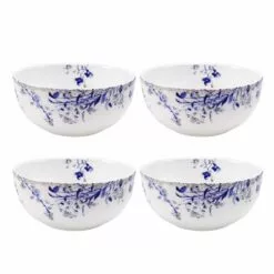 Best Sale 😉 Mikasa® Kaia Platinum Set of 4 All Purpose Bowls 🛒