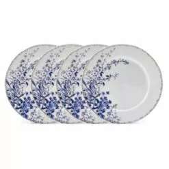 Wholesale 🌟 Mikasa® Kaia Platinum Set of 4 Dinner Plates 🎉