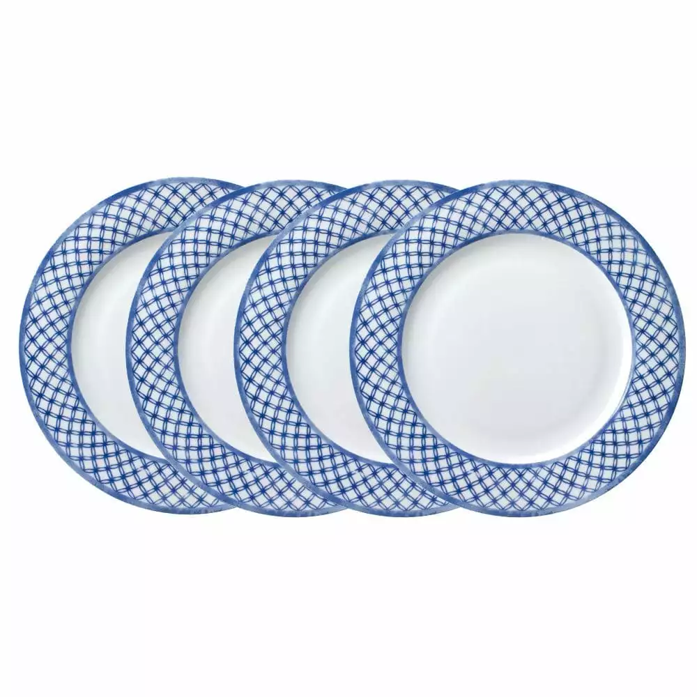 Budget 🛒 Mikasa® Kiley Set of 4 Dinner Plates ⭐ 3 Budget 🛒 Mikasa® Kiley Set of 4 Dinner Plates ⭐