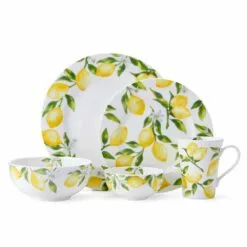 Deals 👍 Mikasa® Lemons 40 Piece Dinnerware Set, Service for 8 🥰 -Cheap dinnerware Store lemons 40 piece dinnerware set service for 8 5290862 10