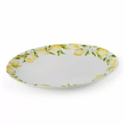 Promo 🌟 Mikasa® Lemons Oval Serving Platter, 14 Inch 😀