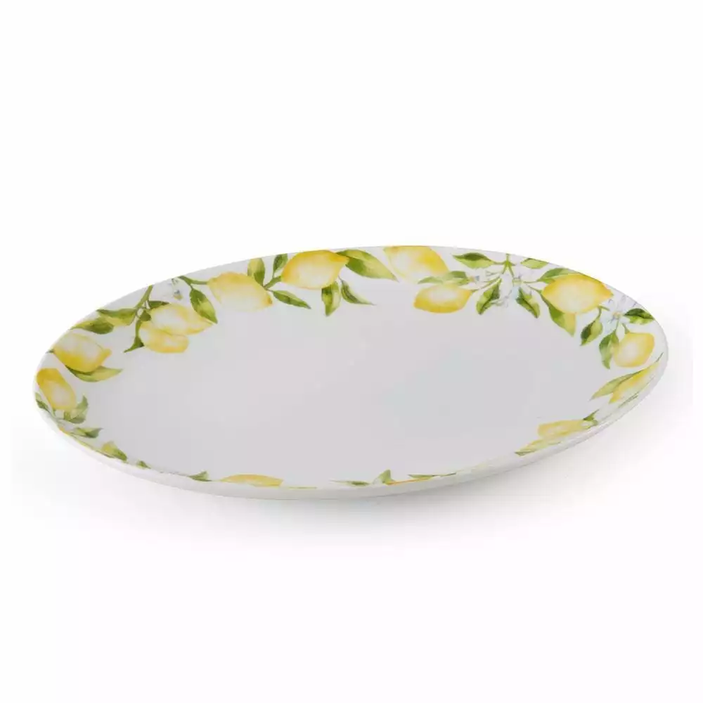 Promo 🌟 Mikasa® Lemons Oval Serving Platter, 14 Inch 😀 3 Promo 🌟 Mikasa® Lemons Oval Serving Platter, 14 Inch 😀
