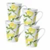 Promo 🌟 Mikasa® Lemons Set of 4 Mugs 🔥 1 Promo 🌟 Mikasa® Lemons Set of 4 Mugs 🔥 -Cheap dinnerware Store lemons set of 4 mugs K45289433 1