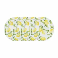 Cheap ⭐ Mikasa® Lemons Set of 4 Salad Plates 🛒