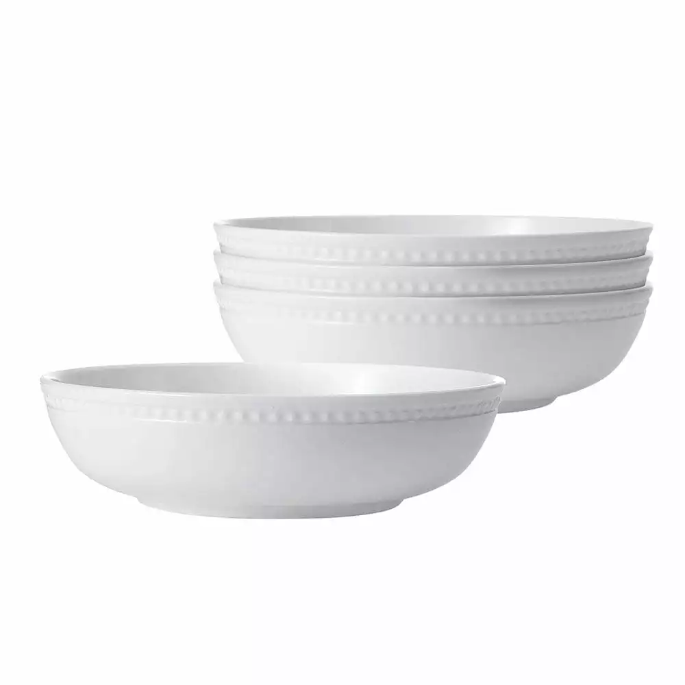 Budget 🎁 Mikasa® Loria Set of 4 Pasta Bowls 👏 3 Budget 🎁 Mikasa® Loria Set of 4 Pasta Bowls 👏
