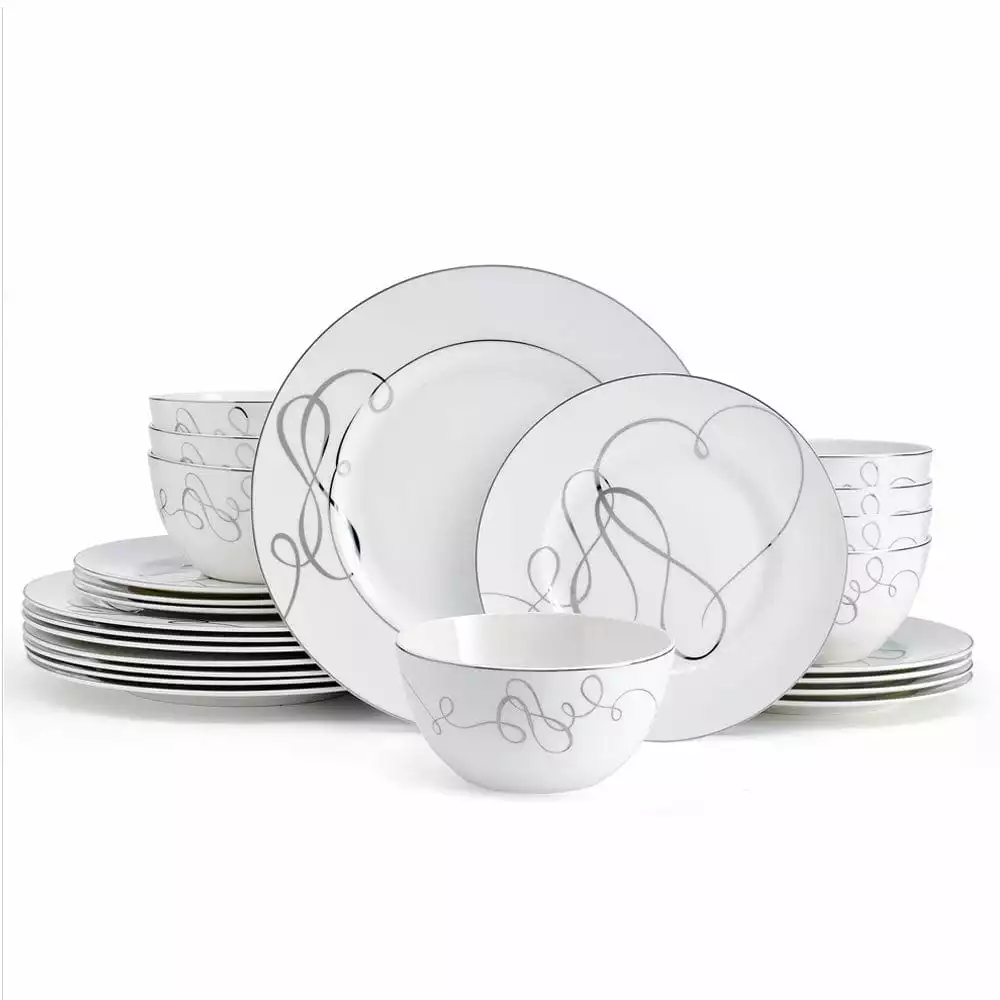 Cheap ⌛ Mikasa® Love Story 24 Piece Dinnerware Set, Service for 8 👍 3 Cheap ⌛ Mikasa® Love Story 24 Piece Dinnerware Set, Service for 8 👍