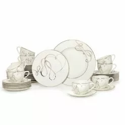 Best Pirce ⌛ Mikasa® Love Story 40 Piece Dinnerware Set, Service for 8 ❤️