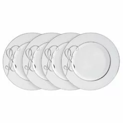 Best deal 🤩 Mikasa® Love Story Set of 4 Dinner Plates 🌟