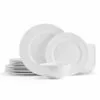 Outlet ❤️ Mikasa® Love Story White 18 Piece Dinnerware Set, Service for 6 😉 -Cheap dinnerware Store love story white 18 piece dinnerware set service for 6 5297266 1