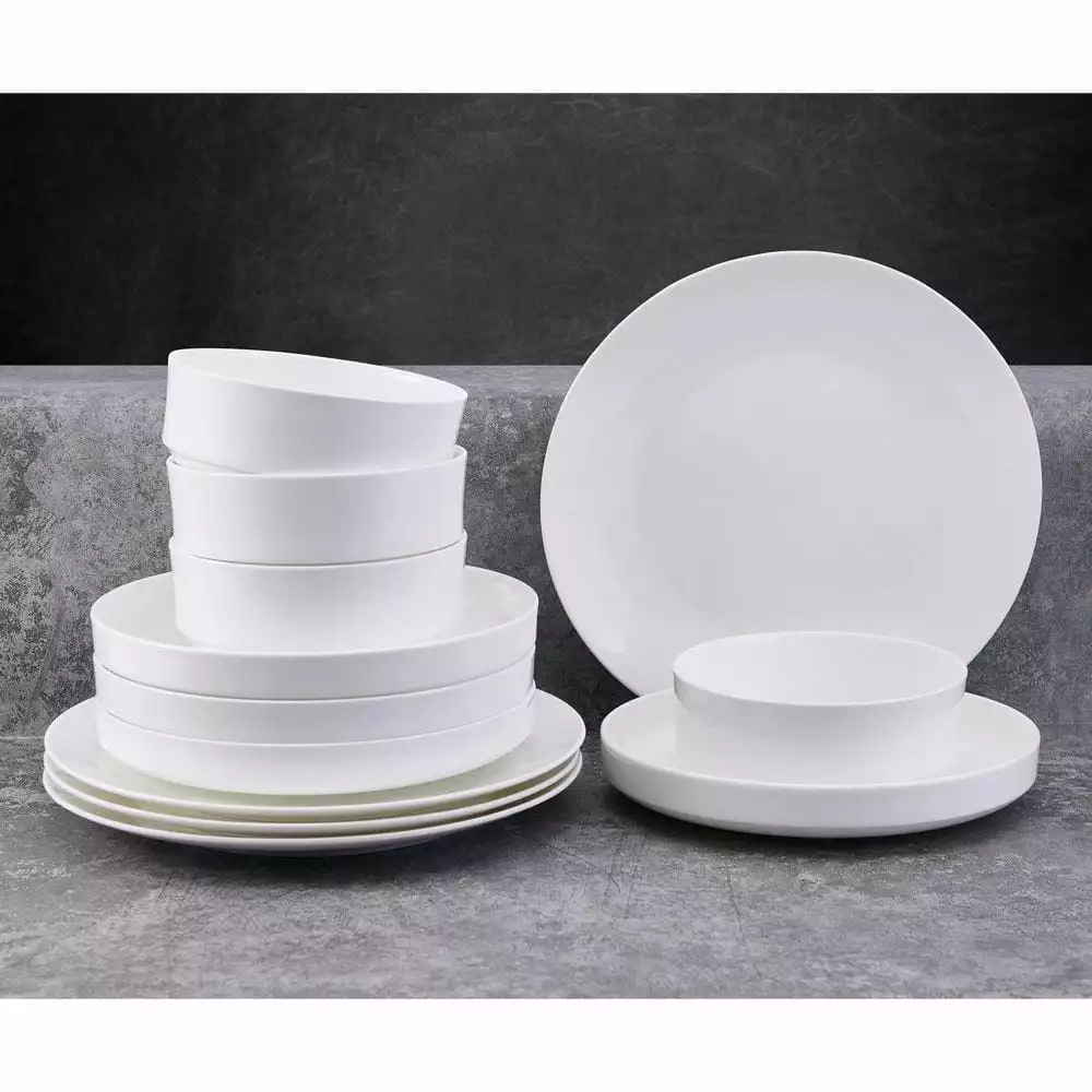 Deals 👍 Mikasa® Macie 12 Piece Dinnerware Set, Service for 4 🤩 4 Deals 👍 Mikasa® Macie 12 Piece Dinnerware Set, Service for 4 🤩 - Image 2