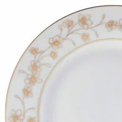 Best deal ⌛ Mikasa® Metallic Floral Gold 32 Piece Dinnerware Set, Service for 8 👏 -Cheap dinnerware Store metallic floral gold 32 piece dinnerware set service for 8 5289084 4