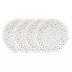 Best deal 🎁 Mikasa® Millie Gold Set of 4 Dinner Plates 🔥