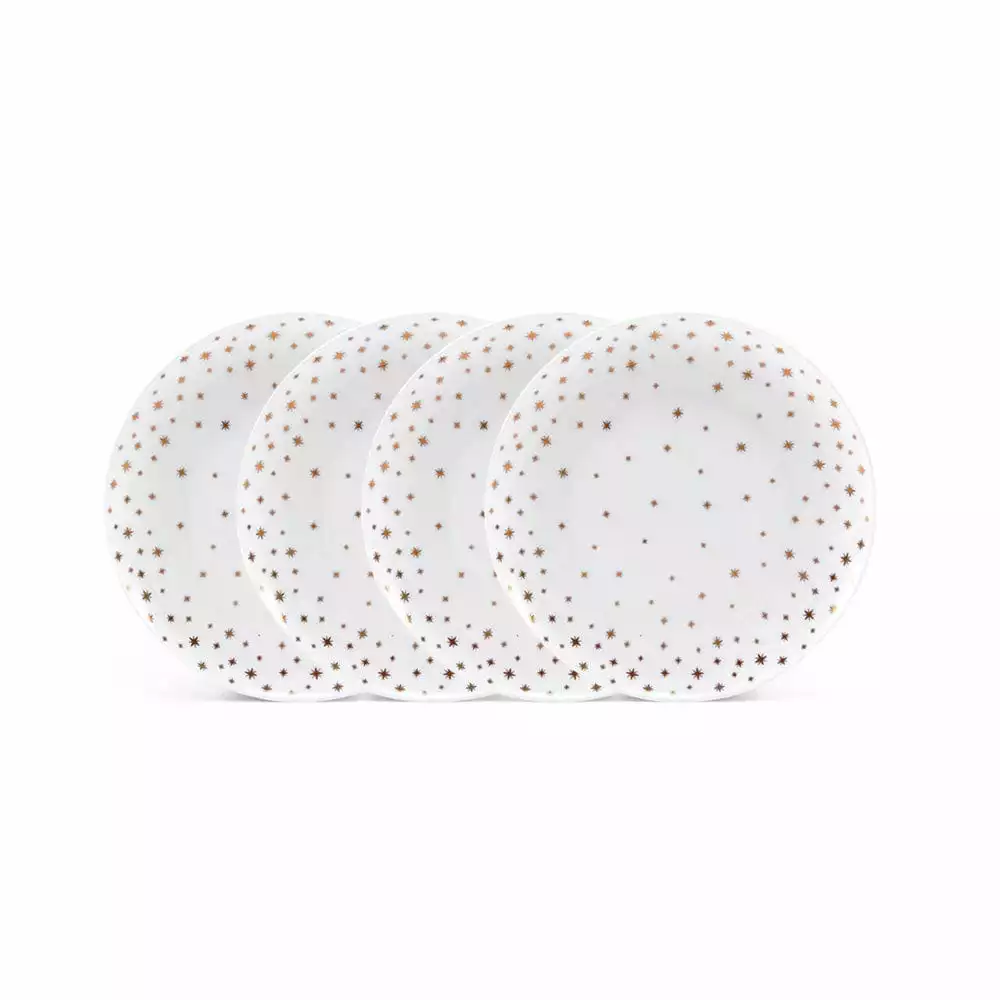 Best Sale 👏 Mikasa® Millie Gold Set of 4 Salad Plates 💯 3 Best Sale 👏 Mikasa® Millie Gold Set of 4 Salad Plates 💯