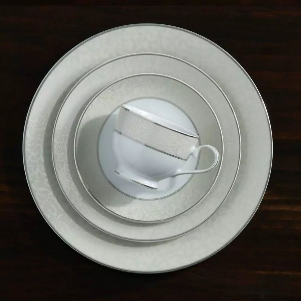 Hot Sale ❤️ Mikasa® Parchment 40 Piece Dinnerware Set, Service for 8 👏 4 Hot Sale ❤️ Mikasa® Parchment 40 Piece Dinnerware Set, Service for 8 👏 - Image 2