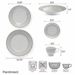 Hot Sale ❤️ Mikasa® Parchment 40 Piece Dinnerware Set, Service for 8 👏 11 Hot Sale ❤️ Mikasa® Parchment 40 Piece Dinnerware Set, Service for 8 👏 -Cheap dinnerware Store parchment 40 piece dinnerware set service for 8 5224232 6