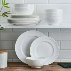 Cheapest 🔥 Mikasa® Parchment White 18 Piece Dinnerware Set, Service for 6 ❤️ 12 Cheapest 🔥 Mikasa® Parchment White 18 Piece Dinnerware Set, Service for 6 ❤️ -Cheap dinnerware Store parchment white 18 piece dinnerware set service for 6 5293968 3