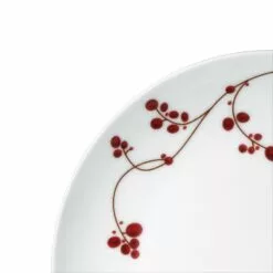 Brand new 👍 Gourmet Basics® Red Berries Set of 4 Salad Plates 🛒 -Cheap dinnerware Store red berries set of 4 salad plates K4IND01 202 3