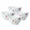 Coupon ⌛ Gourmet Basics® Red Berries Set of 4 Soup Cereal Bowls ❤️ -Cheap dinnerware Store red berries set of 4 soup cereal bowls K4IND01 219 1