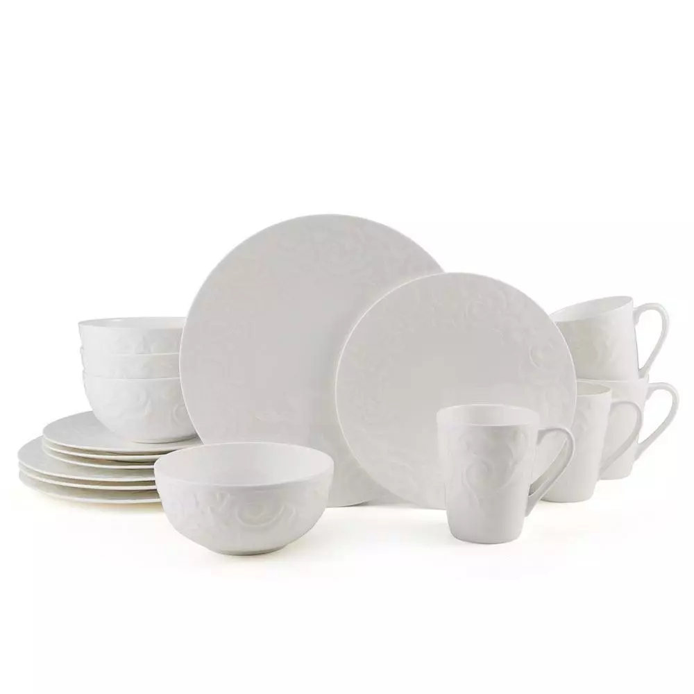 Budget ✔️ Mikasa® Sadie 16 Piece Dinnerware Set, Service for 4 🧨 3 Budget ✔️ Mikasa® Sadie 16 Piece Dinnerware Set, Service for 4 🧨