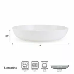 Brand new 🎉 Mikasa® Samantha Set of 4 Pasta Bowls 🔥 -Cheap dinnerware Store samantha set of 4 pasta bowls 5285426 5