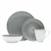Discount 💯 Mikasa® Savona Grey 4 Piece Place Setting 🔥 -Cheap dinnerware Store savona grey 16 piece dinnerware set service for 4 K45128045 1 6a34834a 3202 4a4f 8be6 4dc7030921d3