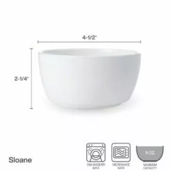 New 🎁 Mikasa® Sloane Set of 4 Fruit Bowls 😍 11 New 🎁 Mikasa® Sloane Set of 4 Fruit Bowls 😍 -Cheap dinnerware Store sloane set of 4 fruit bowls 5289226 4