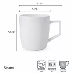 Brand new 🤩 Mikasa® Sloane Set of 4 Mugs ❤️ 11 Brand new 🤩 Mikasa® Sloane Set of 4 Mugs ❤️ -Cheap dinnerware Store sloane set of 4 mugs 5289227 4