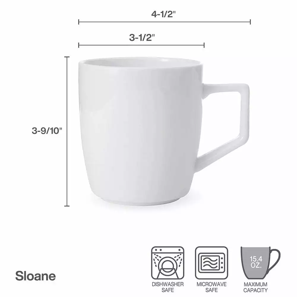 Brand new 🤩 Mikasa® Sloane Set of 4 Mugs ❤️ 7 Brand new 🤩 Mikasa® Sloane Set of 4 Mugs ❤️ - Image 5