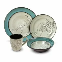 Buy 👍 Gourmet Basics® Song Bird Dinnerware Set 🌟