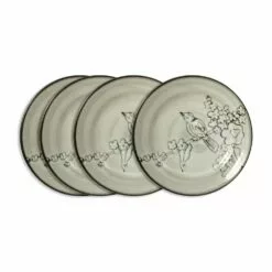 Cheap 😍 Gourmet Basics® Song Bird Set of 4 Salad Plates 🧨