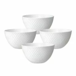 New 🔔 Mikasa® Stanton Set of 4 Fruit Bowls 🎉