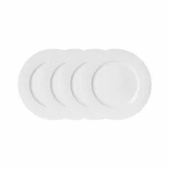 Promo 💯 Mikasa® Stanton Set of 4 Salad Plates ✔️
