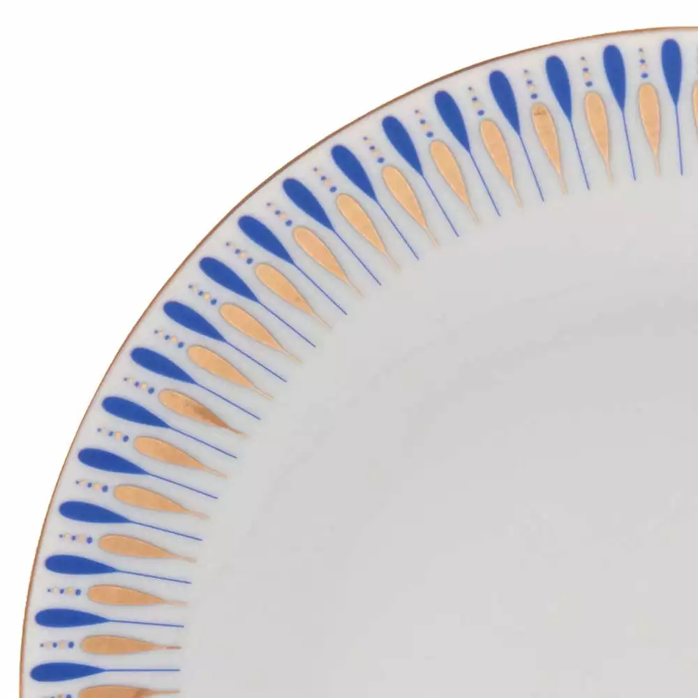 New 🎁 Mikasa® Starburst Blue 32 Piece Dinnerware Set, Service for 8 🥰 5 New 🎁 Mikasa® Starburst Blue 32 Piece Dinnerware Set, Service for 8 🥰 - Image 4