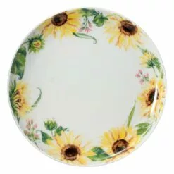 Wholesale 🧨 Mikasa® Sunflower Set of 4 Dinner Plates ⭐ -Cheap dinnerware Store sunflower set of 4 dinner plates K45285878 4