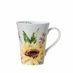 Best Sale ✔️ Mikasa® Sunflower Set of 4 Mugs 👏 -Cheap dinnerware Store sunflower set of 4 mugs K45285887 3