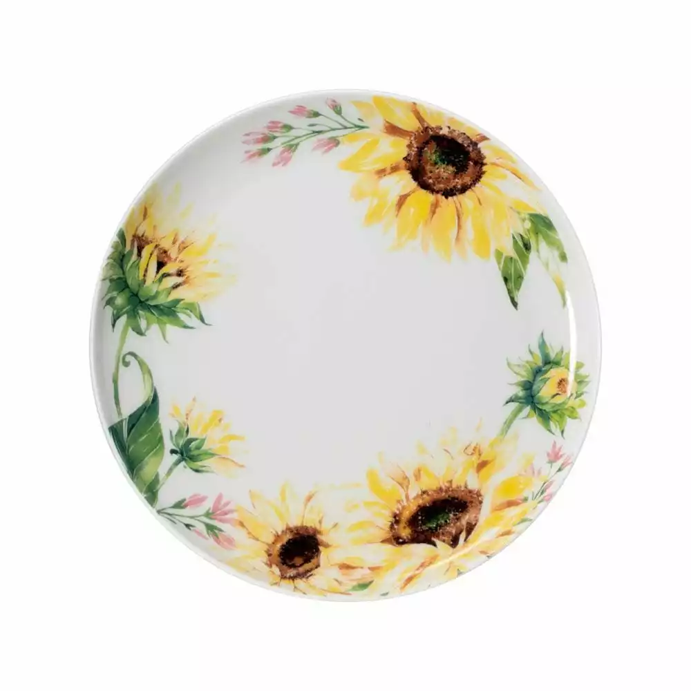Brand new 🛒 Mikasa® Sunflower Set of 4 Salad Plates 🤩 5 Brand new 🛒 Mikasa® Sunflower Set of 4 Salad Plates 🤩 - Image 3