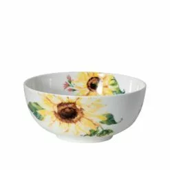 Outlet 🔥 Mikasa® Sunflower Set of 4 Soup Cereal Bowls 🤩 -Cheap dinnerware Store sunflower set of 4 soup cereal bowls K45285884 3