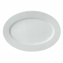 Budget 👏 Mikasa® Swirl Bone Vegetable Bowl and Serve Platter Set ✨ -Cheap dinnerware Store swirl bone vegetable bowl and serve platter set 5273657 4