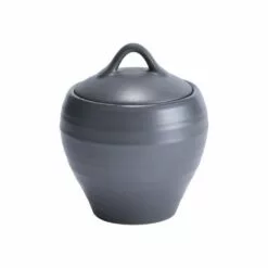 Best Pirce 😍 Mikasa® Swirl Graphite Sugar Bowl 🎉