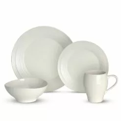 Top 10 🎁 Mikasa® Swirl White 4 Piece Place Setting 🤩