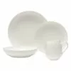 Best deal ⭐ Mikasa® Swirl White Coupe 4 Piece Place Setting ✔️ -Cheap dinnerware Store swirl white coupe 4 piece place setting 5264377 1