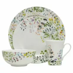 Outlet 🥰 Mikasa® Tivoli Garden 16 Piece Dinnerware Set, Service for 4 👍