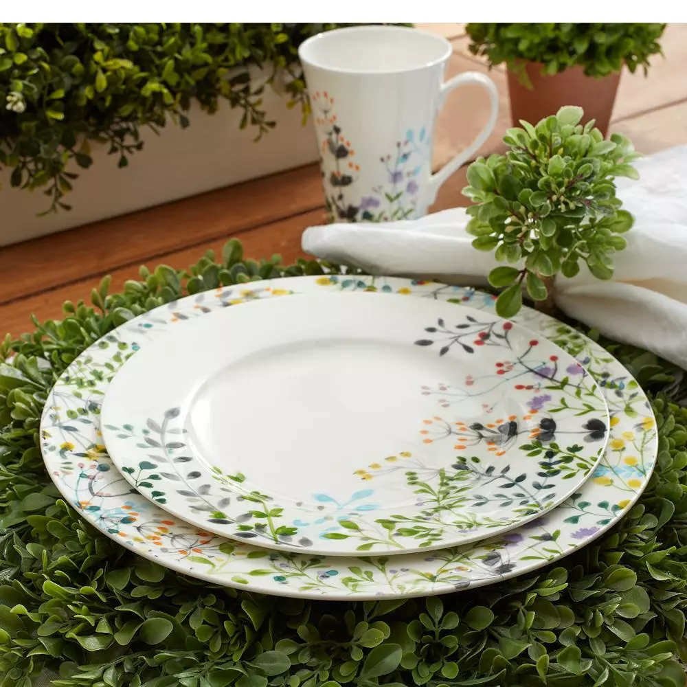 Outlet 🥰 Mikasa® Tivoli Garden 16 Piece Dinnerware Set, Service for 4 👍 6 Outlet 🥰 Mikasa® Tivoli Garden 16 Piece Dinnerware Set, Service for 4 👍 - Image 4