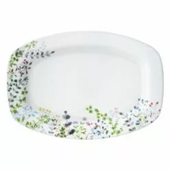 Coupon 🎁 Mikasa® Tivoli Garden Rectangular Platter, 14.75 Inch ⌛