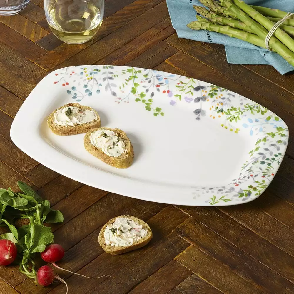 Coupon 🎁 Mikasa® Tivoli Garden Rectangular Platter, 14.75 Inch ⌛ 4 Coupon 🎁 Mikasa® Tivoli Garden Rectangular Platter, 14.75 Inch ⌛ - Image 2