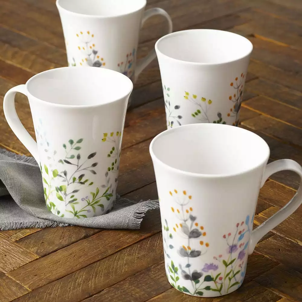 Brand new 🌟 Mikasa® Tivoli Garden Set of 4 Mugs 🥰 4 Brand new 🌟 Mikasa® Tivoli Garden Set of 4 Mugs 🥰 - Image 2