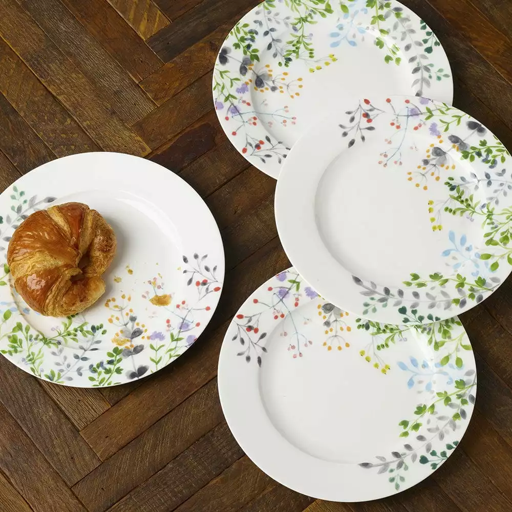 Promo ✔️ Mikasa® Tivoli Garden Set of 4 Salad Plates 👍 4 Promo ✔️ Mikasa® Tivoli Garden Set of 4 Salad Plates 👍 - Image 2