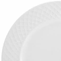 Brand new 😉 Mikasa® Trellis White 36 Piece Dinnerware Set, Service for 6 ✔️ -Cheap dinnerware Store trellis white 36 piece dinnerware set service for 6 5216683 3