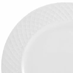 Best Pirce ✨ Mikasa® Trellis White Set of 4 Dinner Plates 🌟 -Cheap dinnerware Store trellis white set of 4 dinner plates K45216688 2