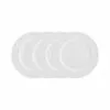 Discount ✔️ Mikasa® Trellis White Set of 4 Salad Plates 👍 -Cheap dinnerware Store trellis white set of 4 salad plates K45216690 1
